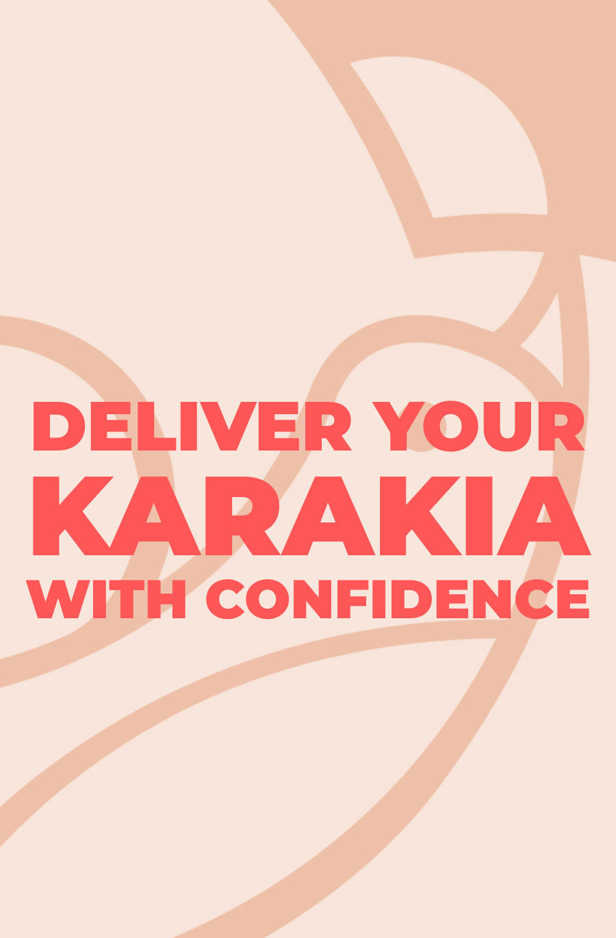 Book cover for the karakia course